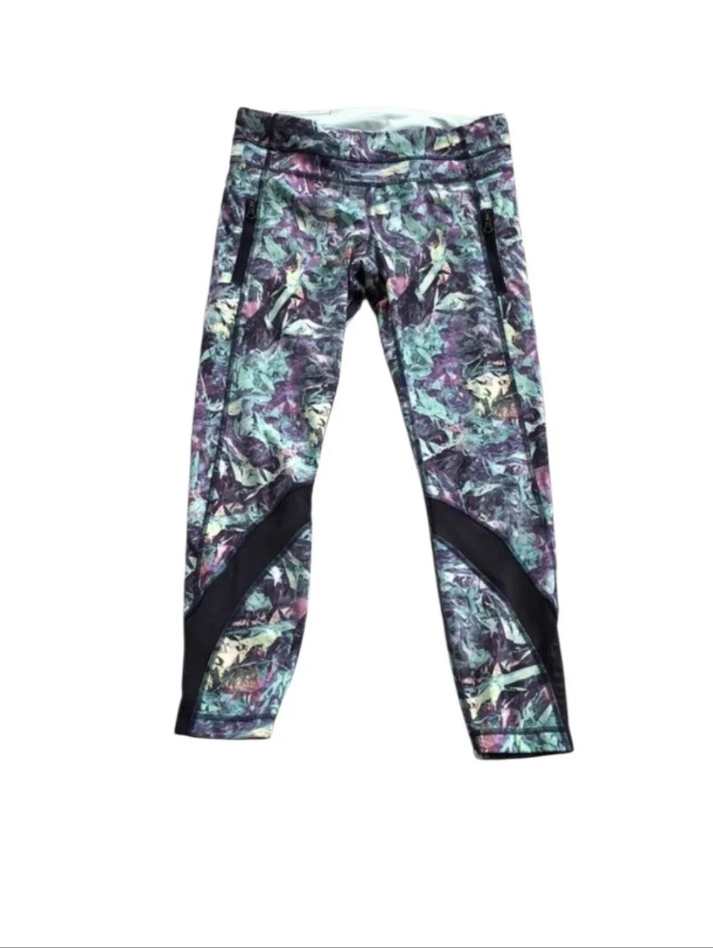 Lululemon inspire II multicolor leggings size 4